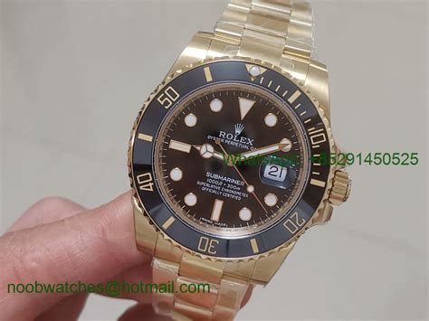 Rolex submariner 18k vs asian 2836